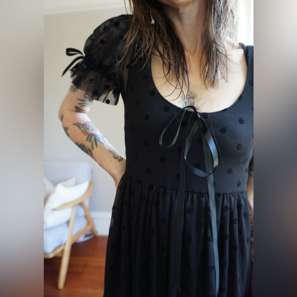 Foxblood maxi dress